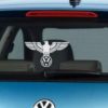 Sticker Calcomanìa Vinilo Volkswagen Vw Gol Àguila + Logo - Imagen 4