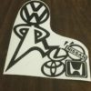 Calcomania Volkswagen   Brand Fanatic