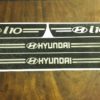 Cubre Zócalos Adhesivos Hyundai I10